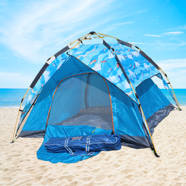 Tente Automatique pour plage et Camping - 4 Places -